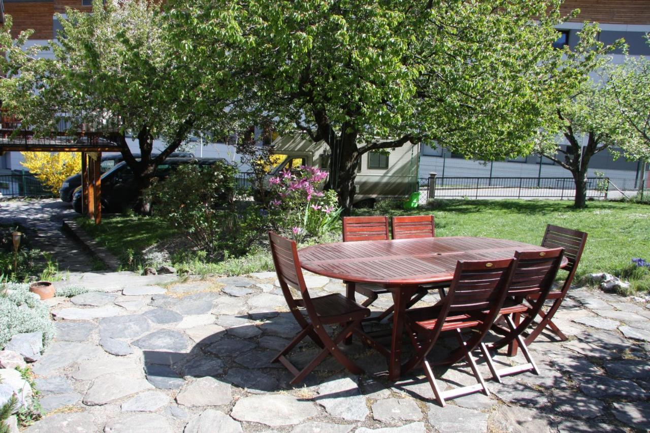 Chalet Avec Jardin Bourg-Saint-Maurice Zewnętrze zdjęcie